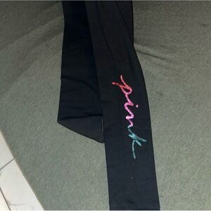 PinkVictoria’s Secret bling leggings